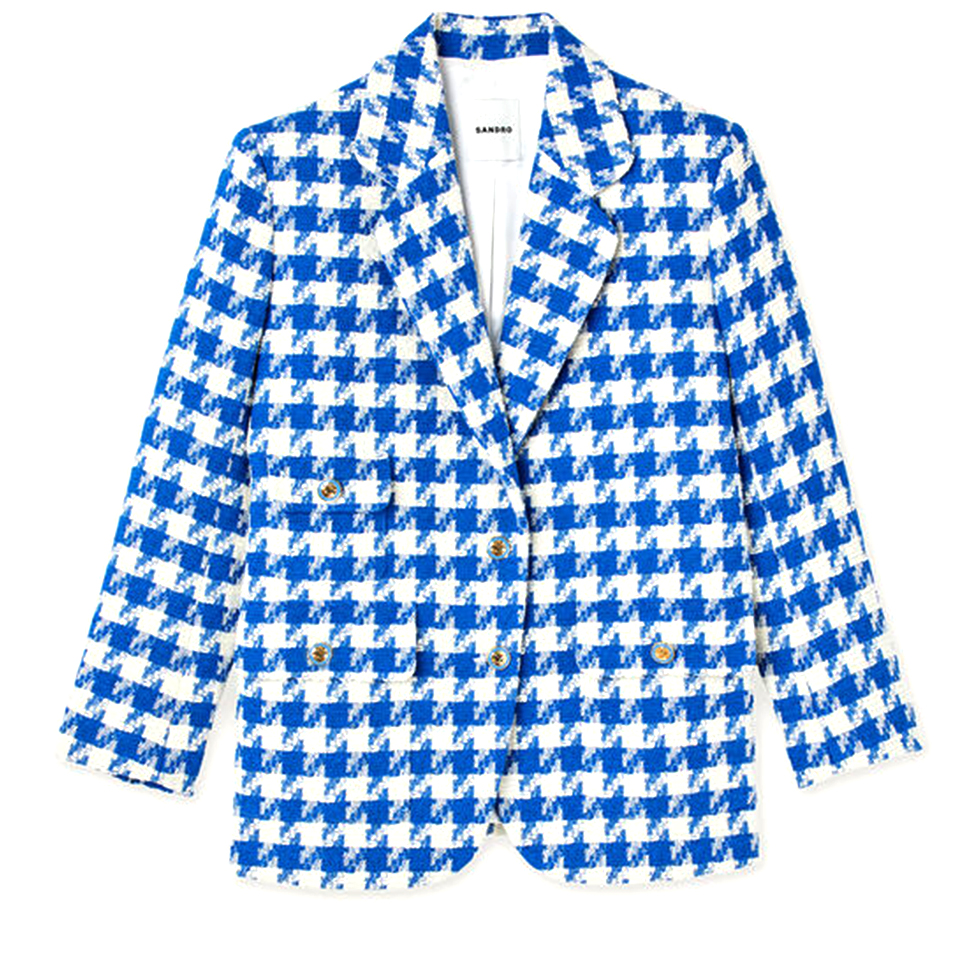 Houndstooth σακάκι